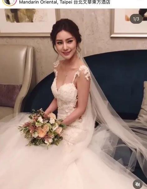 台媒曝疑似Mandy婚纱照 汪小菲新女友结过婚吗？威廉希尔williamhill(图1)